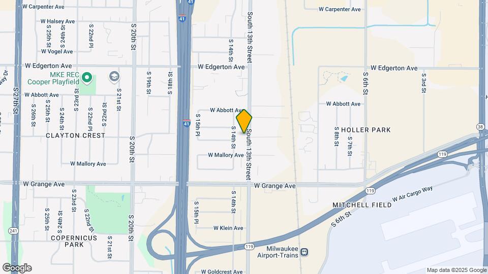 5329 S 13th St Map and Location Details