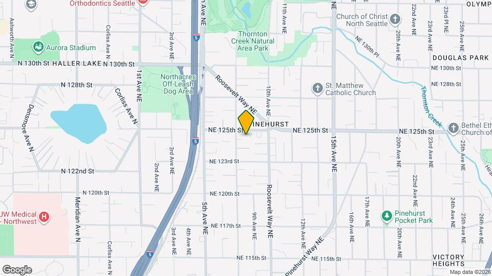 12340 8th Ave NE Mapa y Detalles de la Ubicación