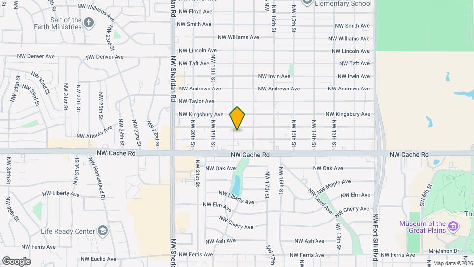 1503 NW 18th St Map and Location Details