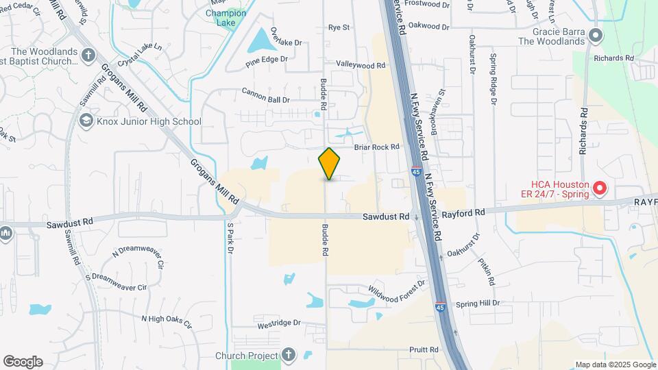 25144 Budde Rd Map and Location Details