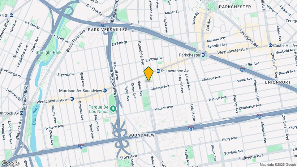 1230 Rosedale Ave Map and Location Details