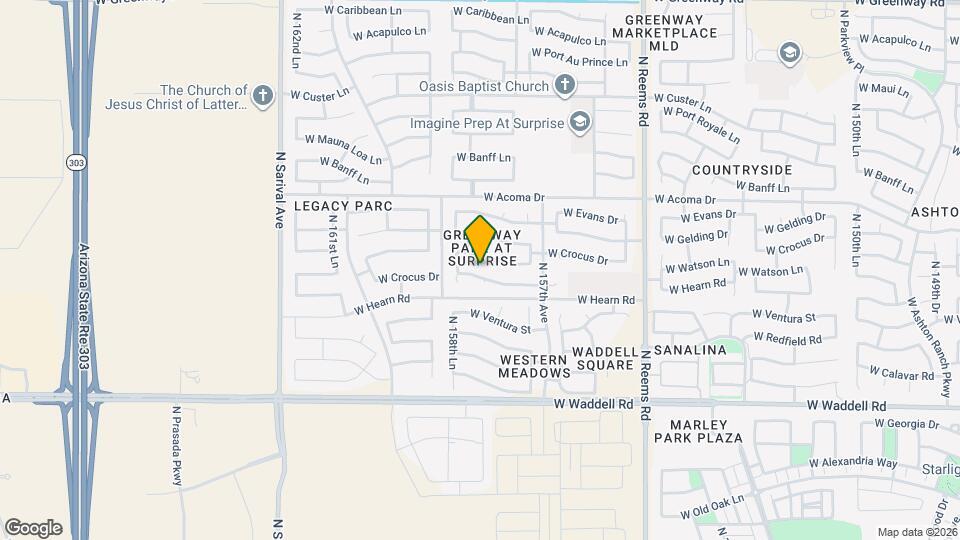15826 W Watson Ln Map and Location Details