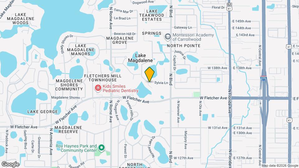 13609 Heritage Way Map and Location Details