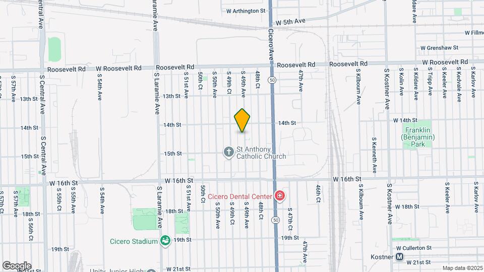 1420 S 49th Ave, Unit 1 Map and Location Details