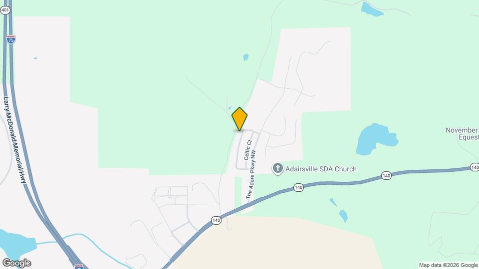 67 Castlemoor Loop Mapa y Detalles de la Ubicación