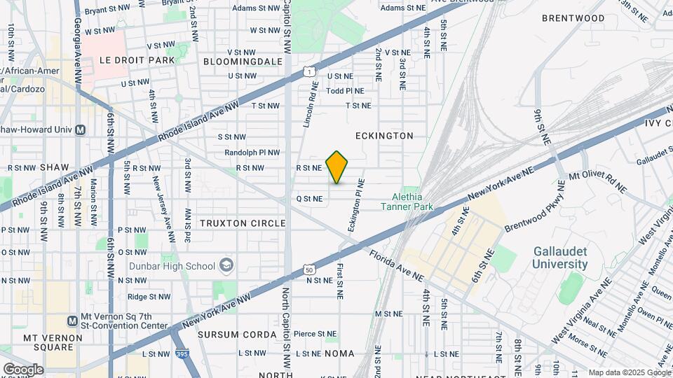 Eckington School Condominium Mapa y Detalles de la Ubicación