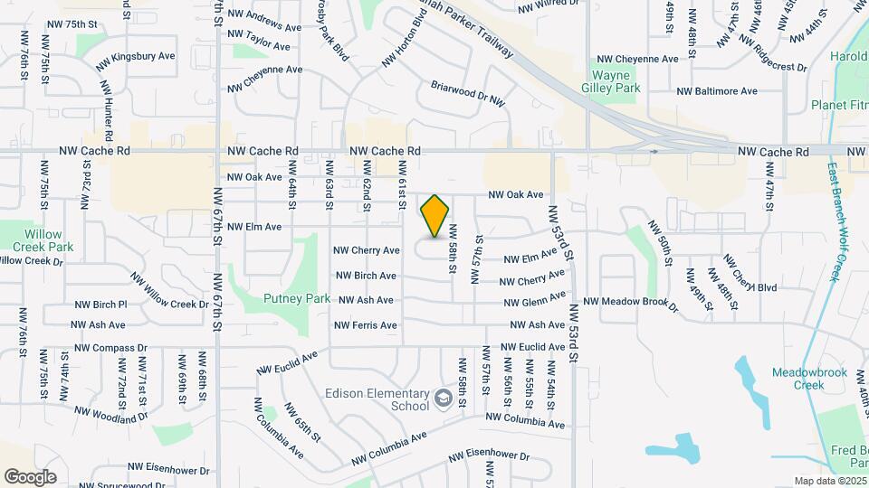 5808 NW Liberty Ave Mapa y Detalles de la Ubicación