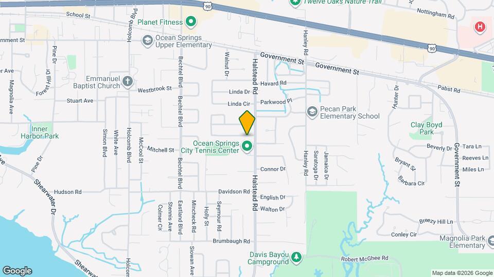 206 Woodland Cir Map and Location Details