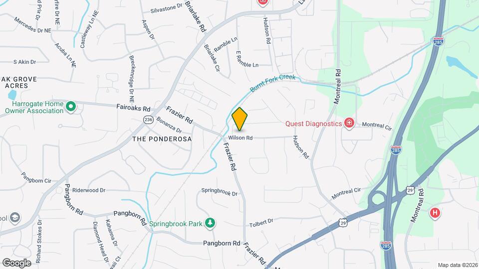 3022 Wilson Rd Map and Location Details