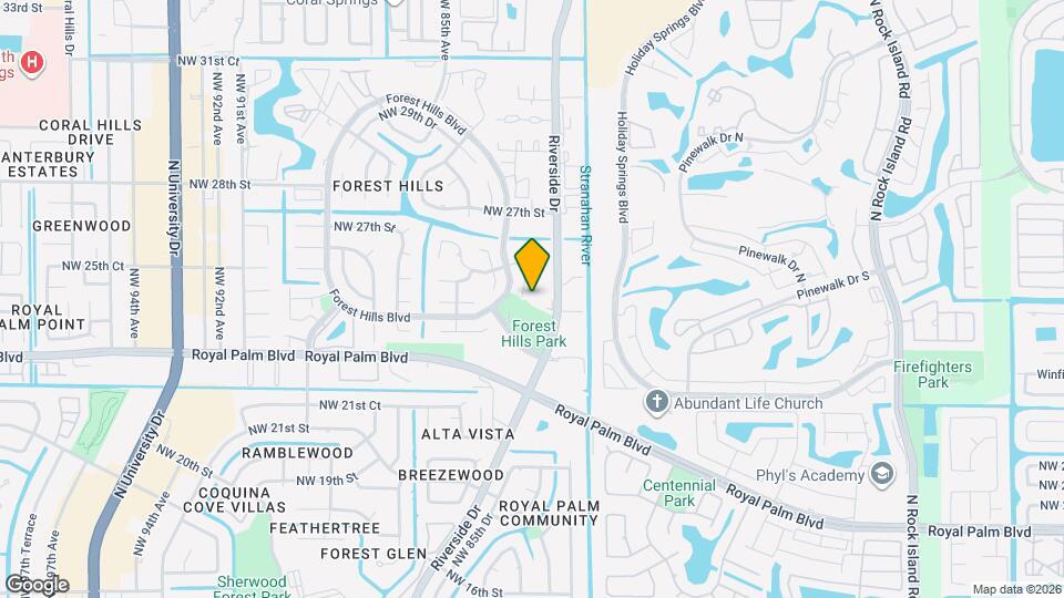 2491 NW 82nd Terrace Map and Location Details