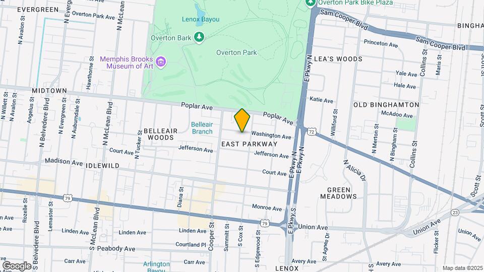 2191 Washington Ave Map and Location Details