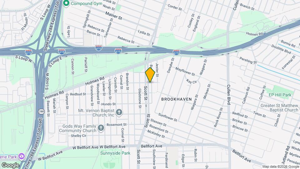 7902 Bowen St Mapa y Detalles de la Ubicación