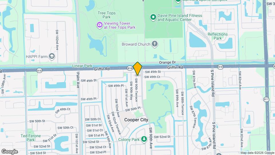 4904 SW 90th Terrace Map and Location Details