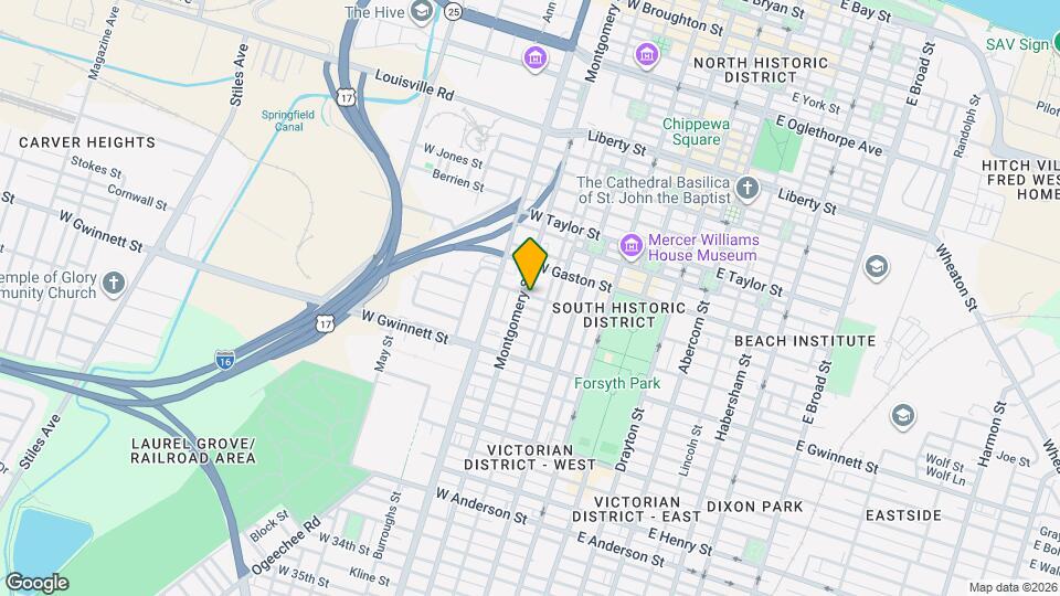 317 W Huntingdon St Map and Location Details