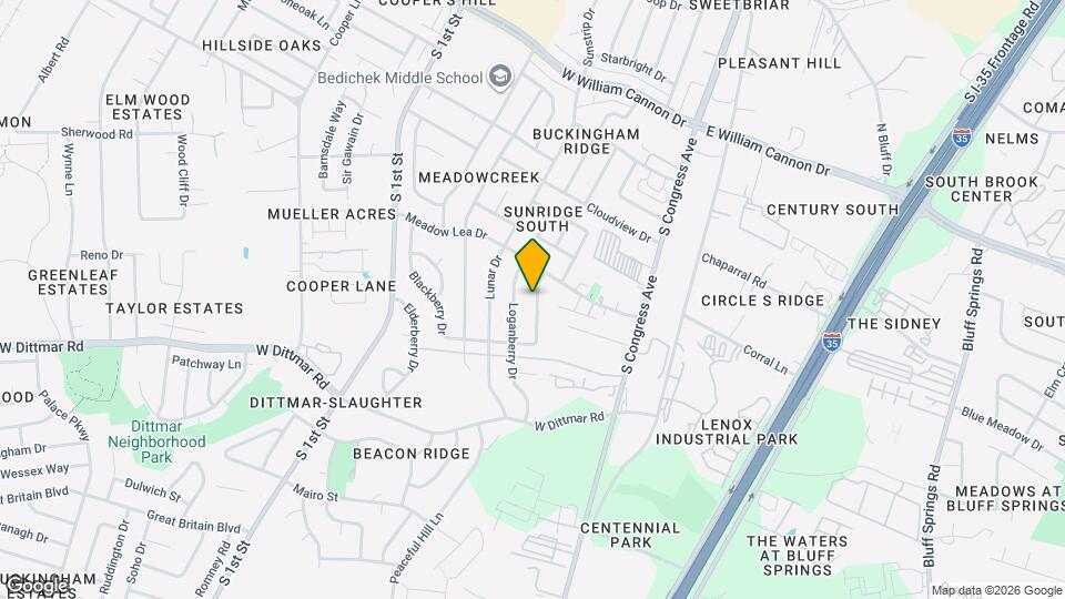 7306 Broken Arrow Ln Map and Location Details