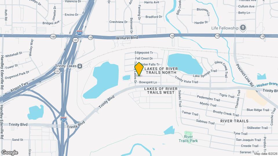 8208 Riversprings Dr Map and Location Details