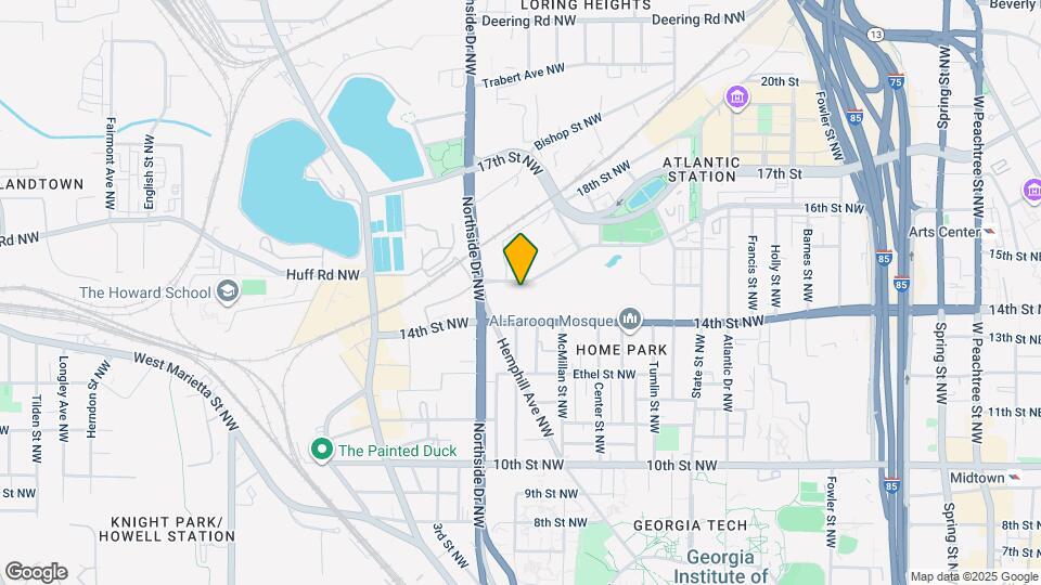 555 14th St NW Map and Location Details