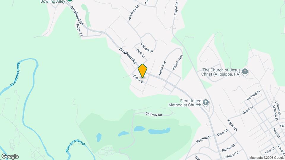 404 Baker Dr Mapa y Detalles de la Ubicación