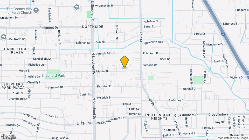 4802 Martin Oaks Ln Map and Location Details