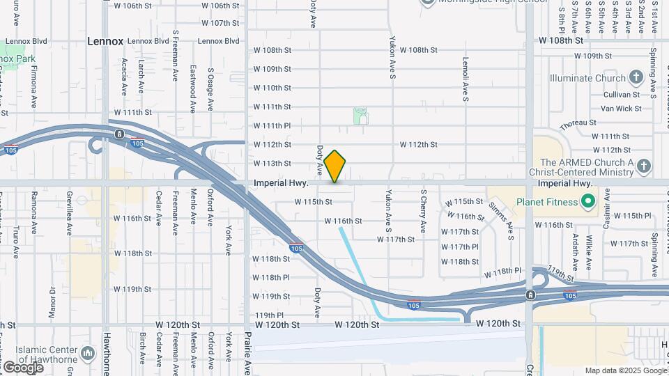 3734 W Imperial Hwy Map and Location Details