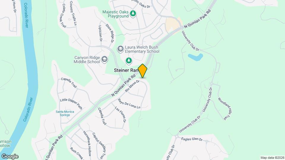 2512 Rio Mesa Dr Map and Location Details