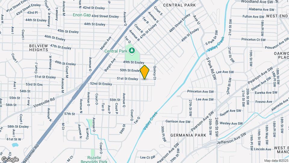 1763 51st St Ensley Map and Location Details