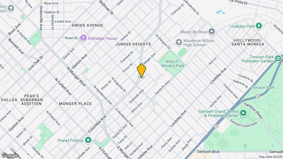 5614 Columbia Ave Map and Location Details