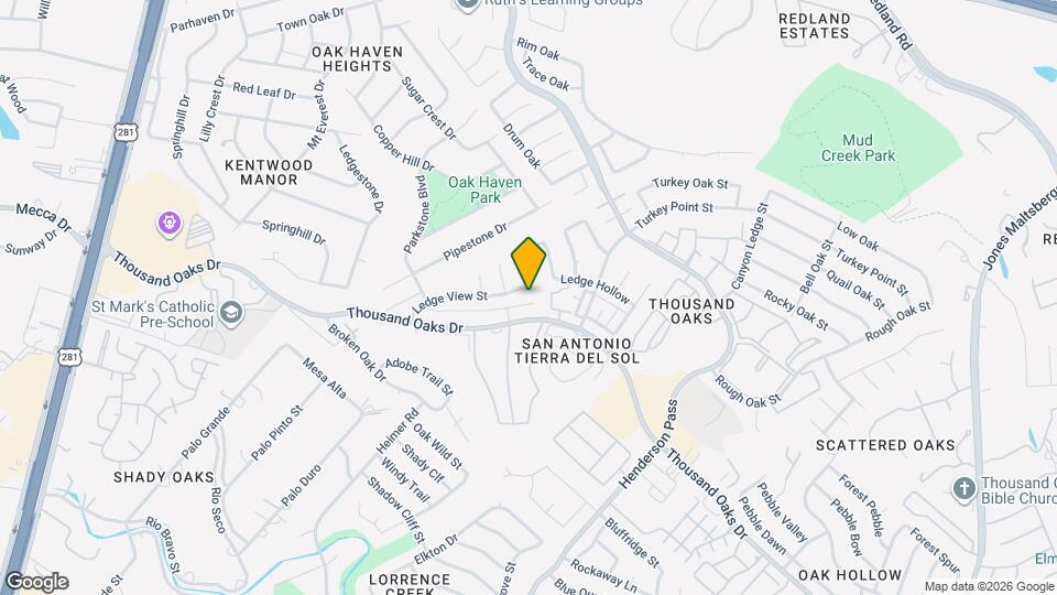 2323 Cardigan Hill Mapa y Detalles de la Ubicación