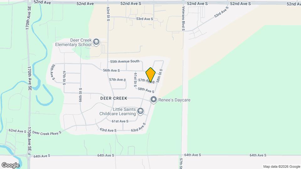 5884 57th Ave S Map and Location Details