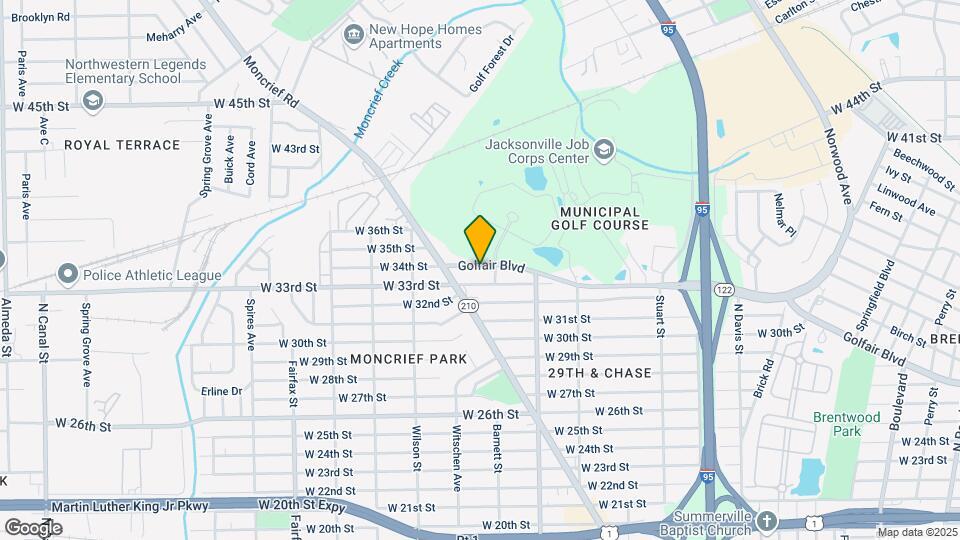 1422 Golfair Blvd Map and Location Details