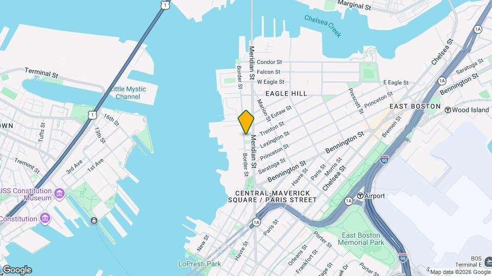 301 Border St, Unit PH09 Mapa y Detalles de la Ubicación