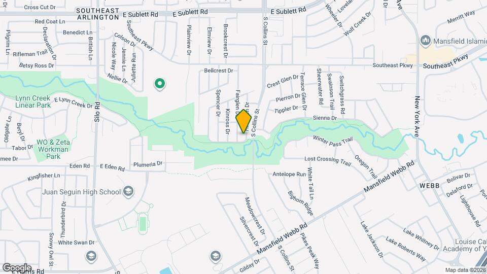 6718 Hillgreen Dr Map and Location Details