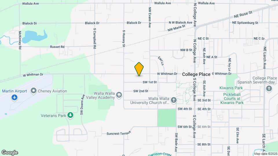 605 W Whitman Dr Map and Location Details