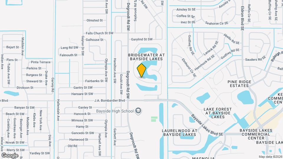 1721 Las Palmos Dr Map and Location Details