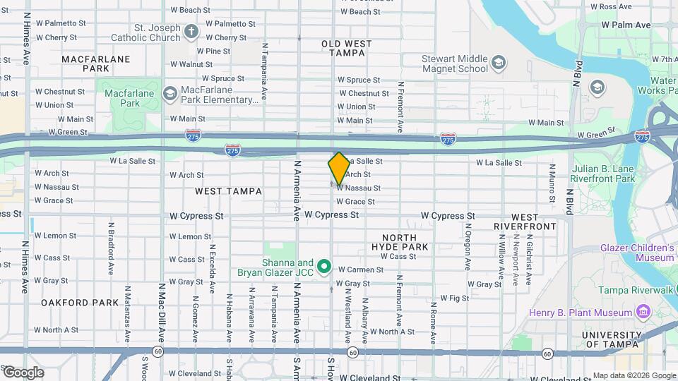 2138 W Nassau St Map and Location Details