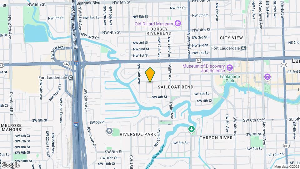 Artspace Sailboat Bend Lofts Map and Location Details