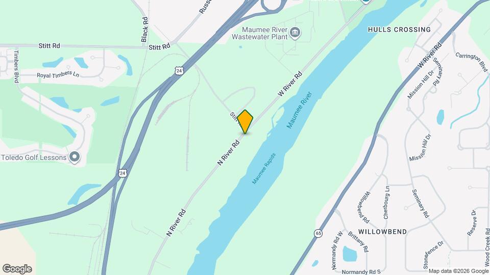 6015 N River Rd Mapa y Detalles de la Ubicación