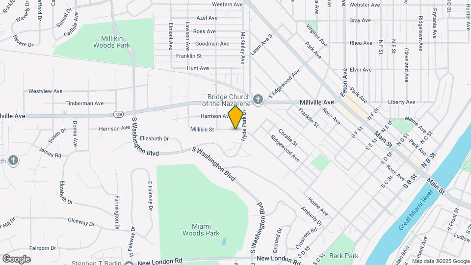 826 Millikin St Map and Location Details