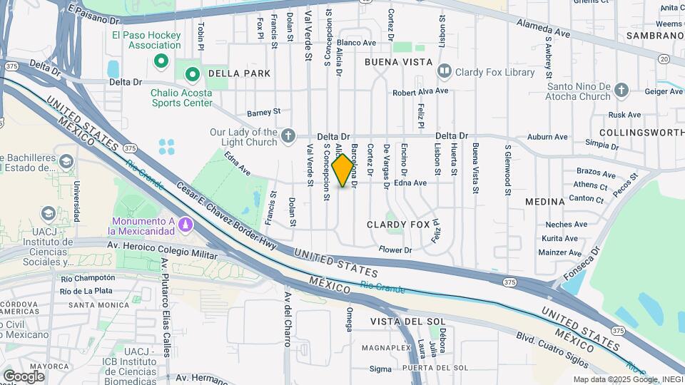 608 Alicia Dr Map and Location Details