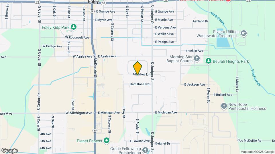 502 Meadow Ln Map and Location Details