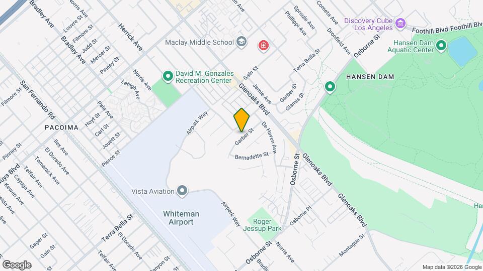 12561 Garber St Mapa y Detalles de la Ubicación