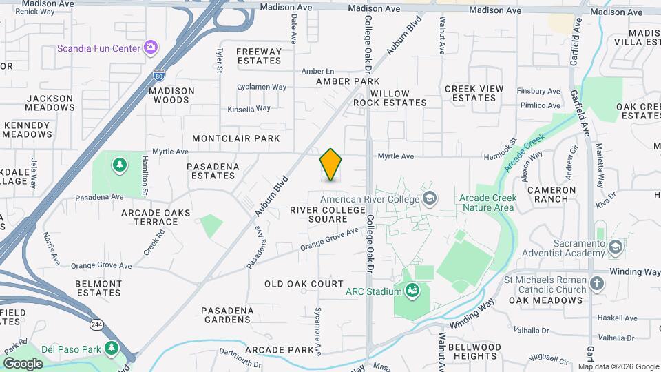 4757 River College Dr Map and Location Details