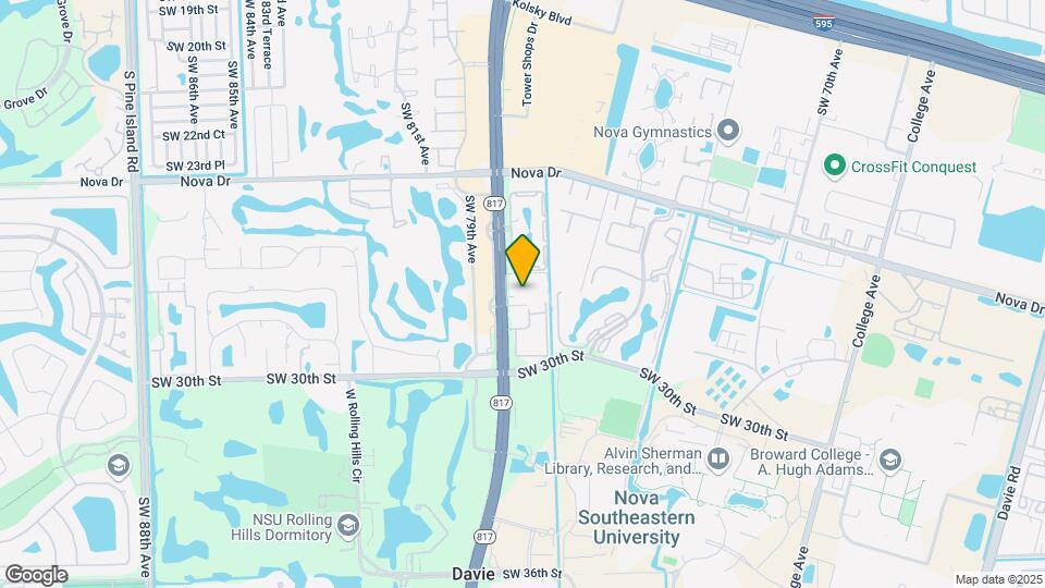 2786 S University Dr Map and Location Details
