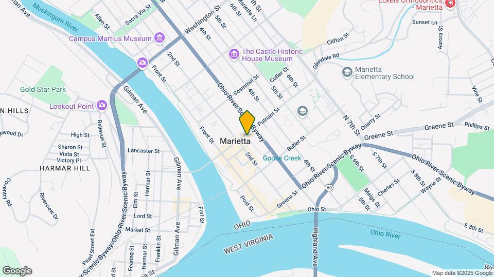 216 Putnam St, Unit 202 Mapa y Detalles de la Ubicación