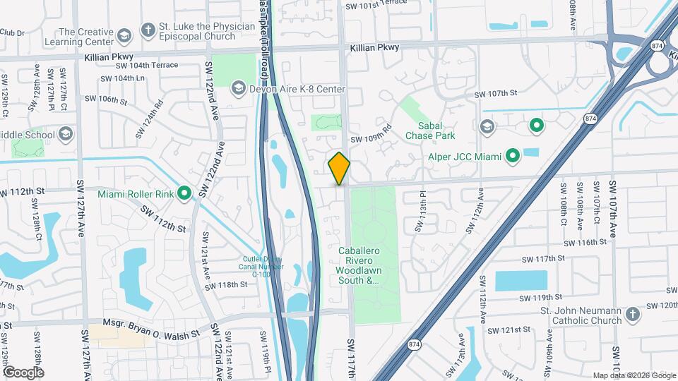 11221 SW 117th Ct Map and Location Details