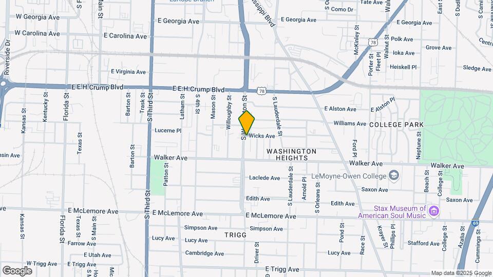 956 S Wellington St Map and Location Details