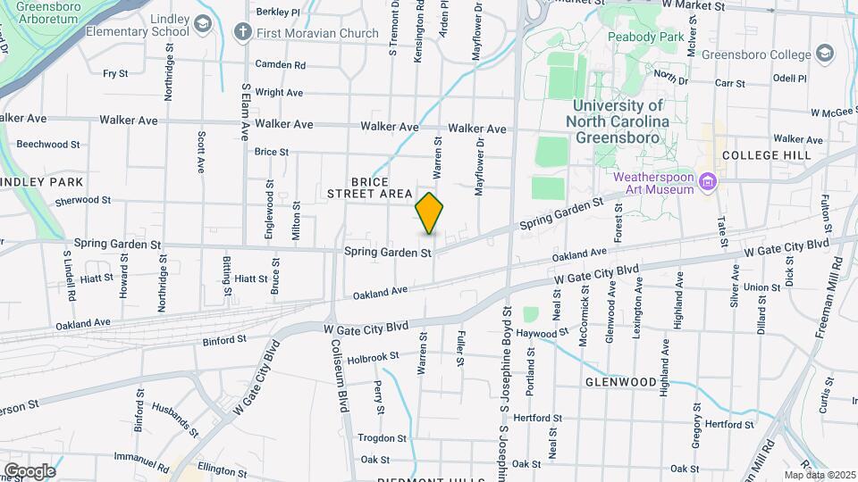 720 Warren St Map and Location Details