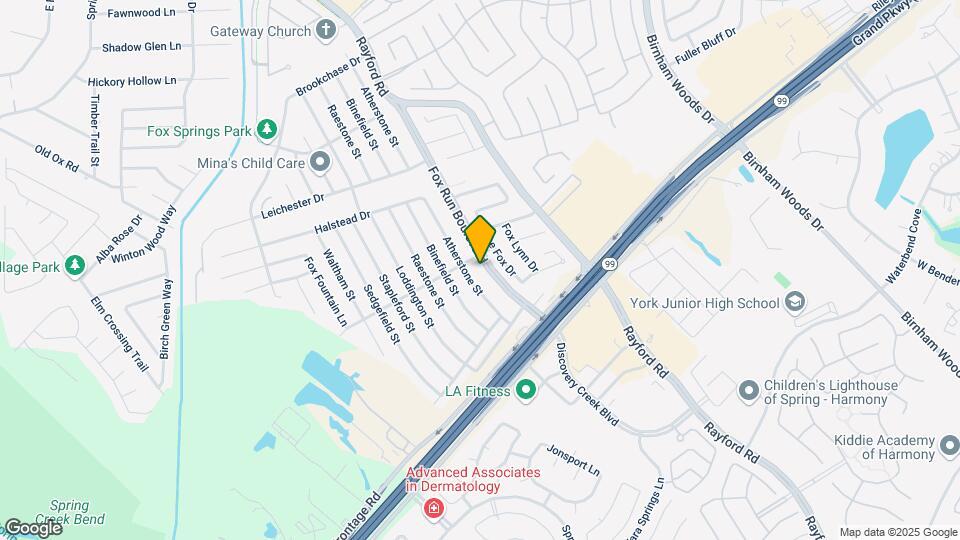 28907 Fox Run Boulevard Map and Location Details