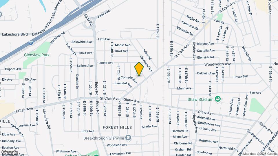 12724 Bartfield Ave Map and Location Details