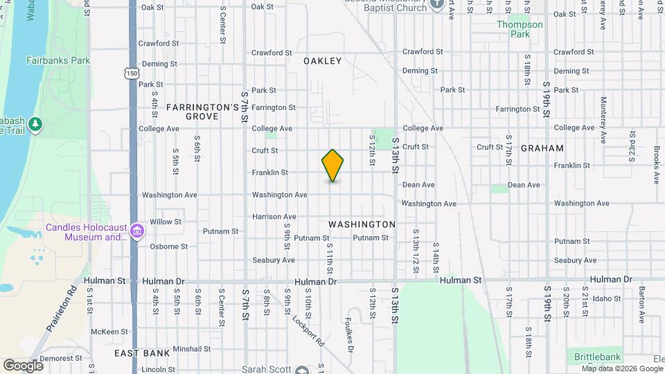 1318 S 11th St Map and Location Details